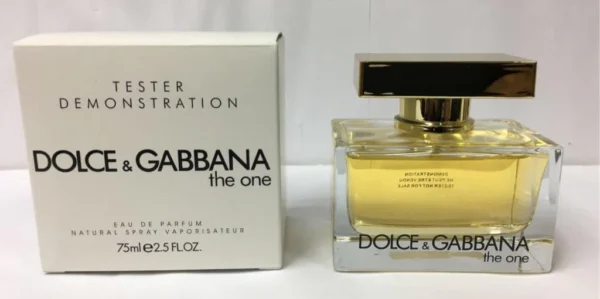 ⁦Dolce & Gabbana The One Perfume Tester EDP⁩ - الصورة ⁦2⁩