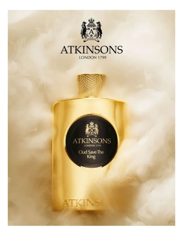 ⁦Atkinsons Oud Save The King Eau De Parfum Tester 100ML⁩ - الصورة ⁦2⁩