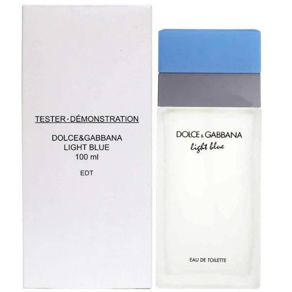 ⁦Dolce & Gabbana Light Blue For Women EDT Tester 100ML⁩ - الصورة ⁦2⁩