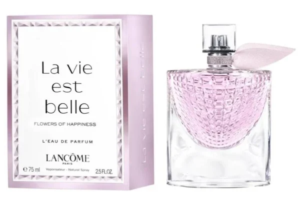 ⁦Lancome La Vie Est Belle Flowers Of Happiness Eau De Parfum 75ML⁩ - الصورة ⁦2⁩