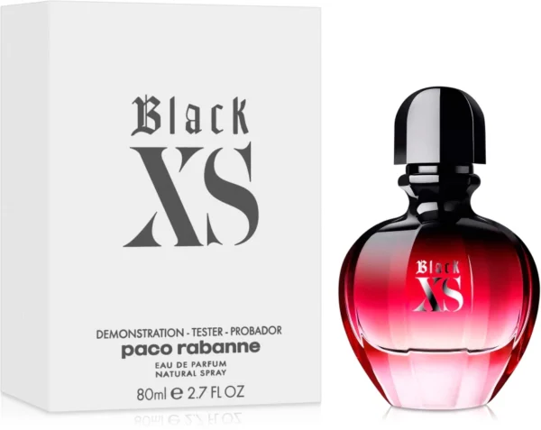 ⁦Paco Rabanne Black XS Eau De Parfum Tester⁩ - الصورة ⁦3⁩