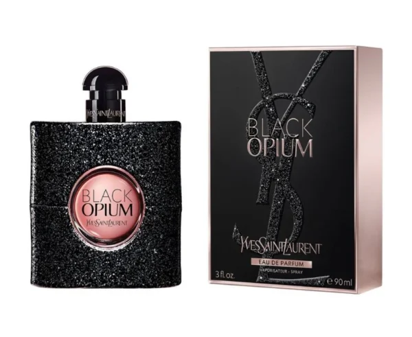 ⁦Yves Saint Laurent (YSL) Black Opium Eau De Parfum 90ML⁩ - الصورة ⁦2⁩